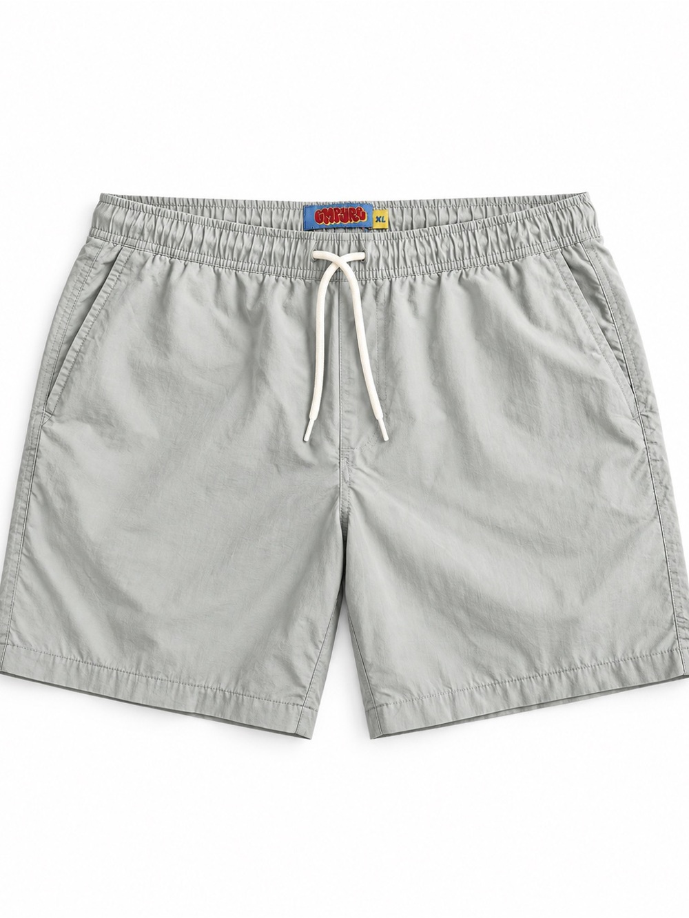 Empyre Men’s XL Light Gray Pull-On Shorts Drawstring Elastic Waist Skate Casual